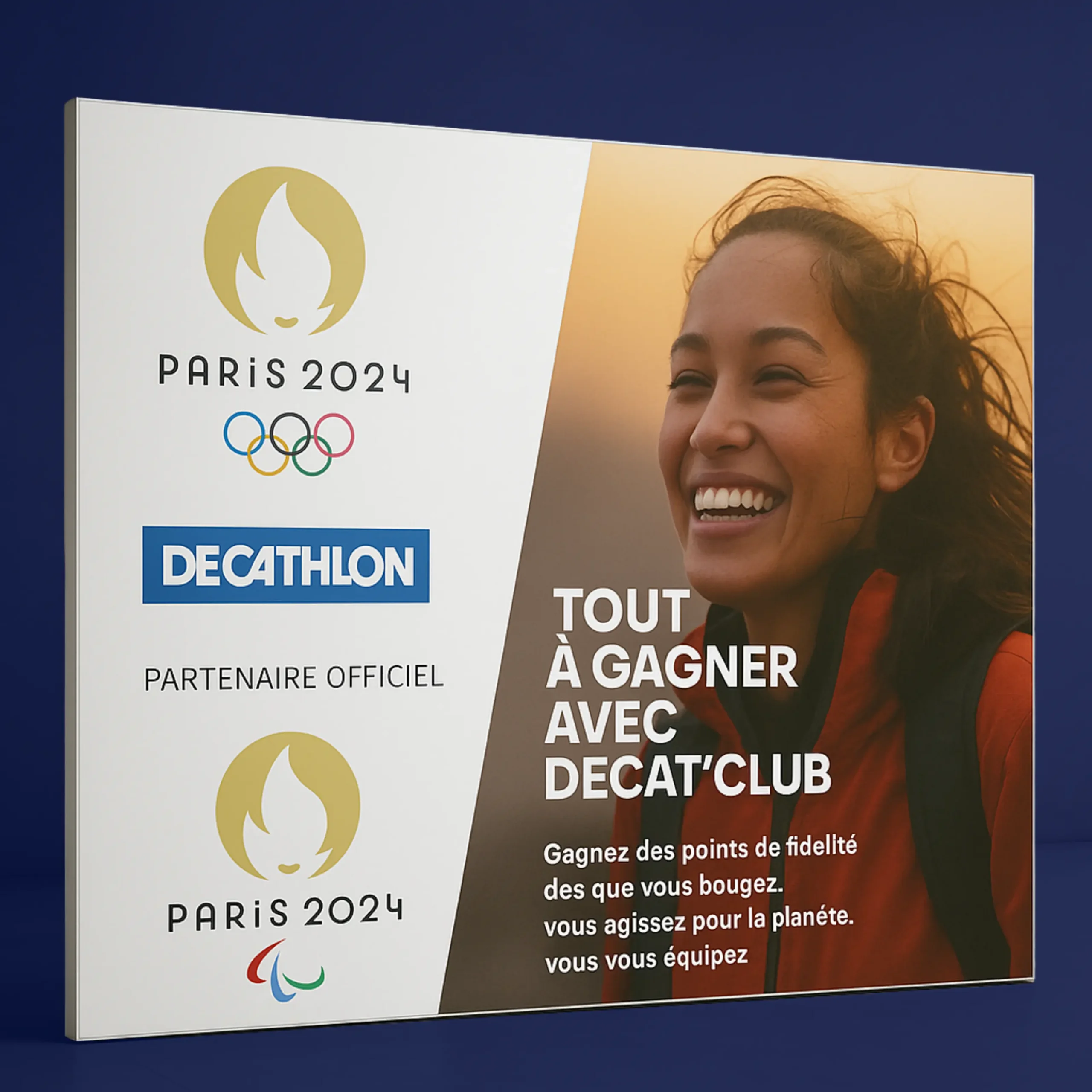 Caisson non lumineux ARKA pour signalétique et décoration